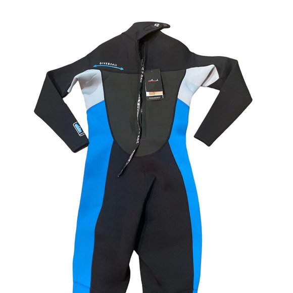 Dive & Sail Wetsuit Long Sleeve Diving Suit U.S. Small NEW - Picture 3 of 7